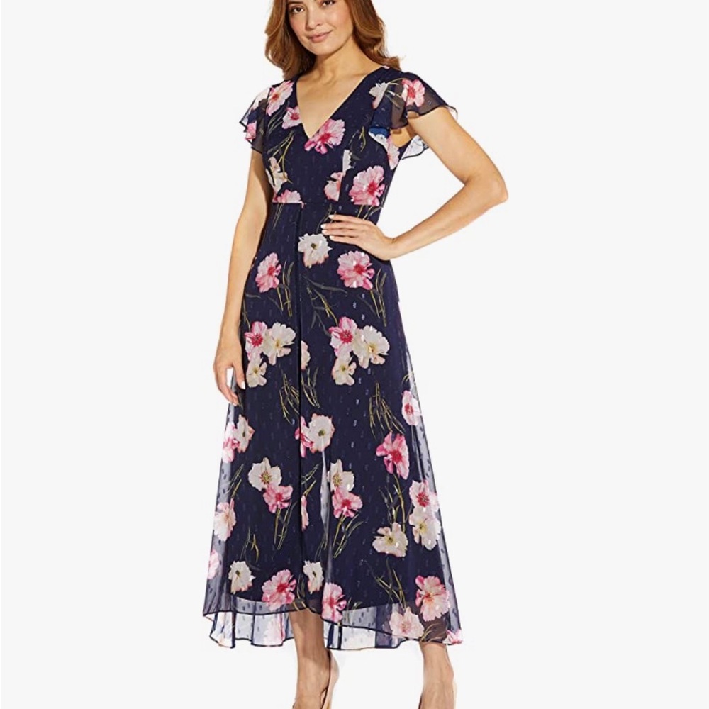 Adrianna Papell Women's Floral Print Jumpsuit